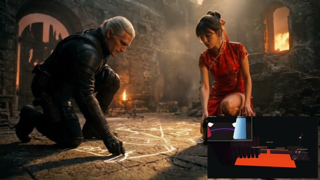 Real-time camera control for AI video